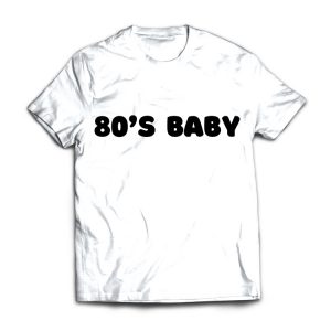 80 baby shirt design
