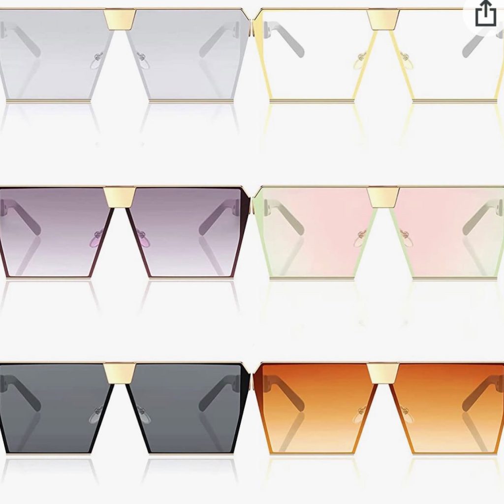 sunglasses of different colors